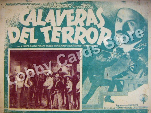 PEDRO ARMENDARIZ/CALAVERAS DEL TERROR